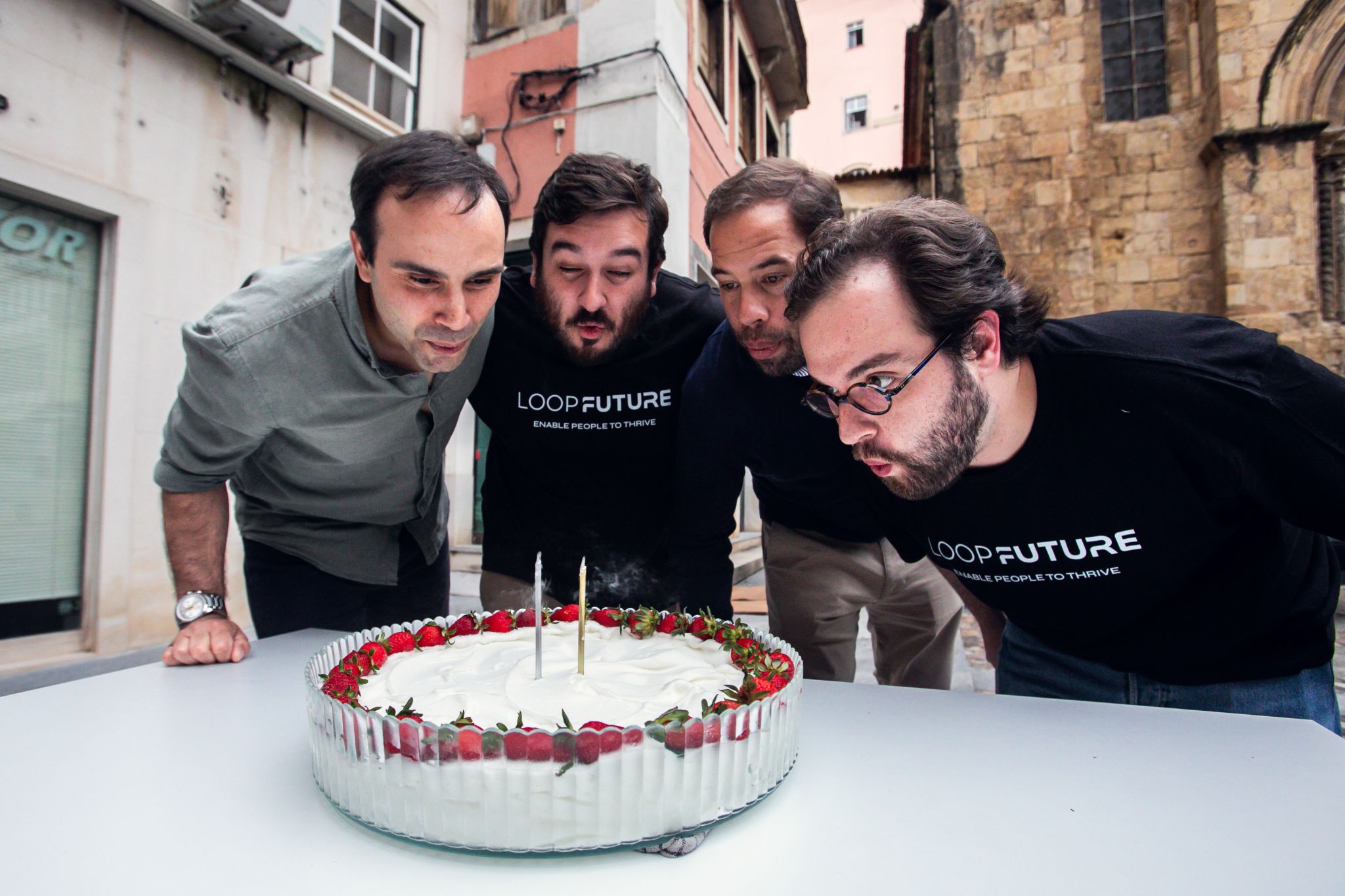 The original 4 Loop Future Founders
